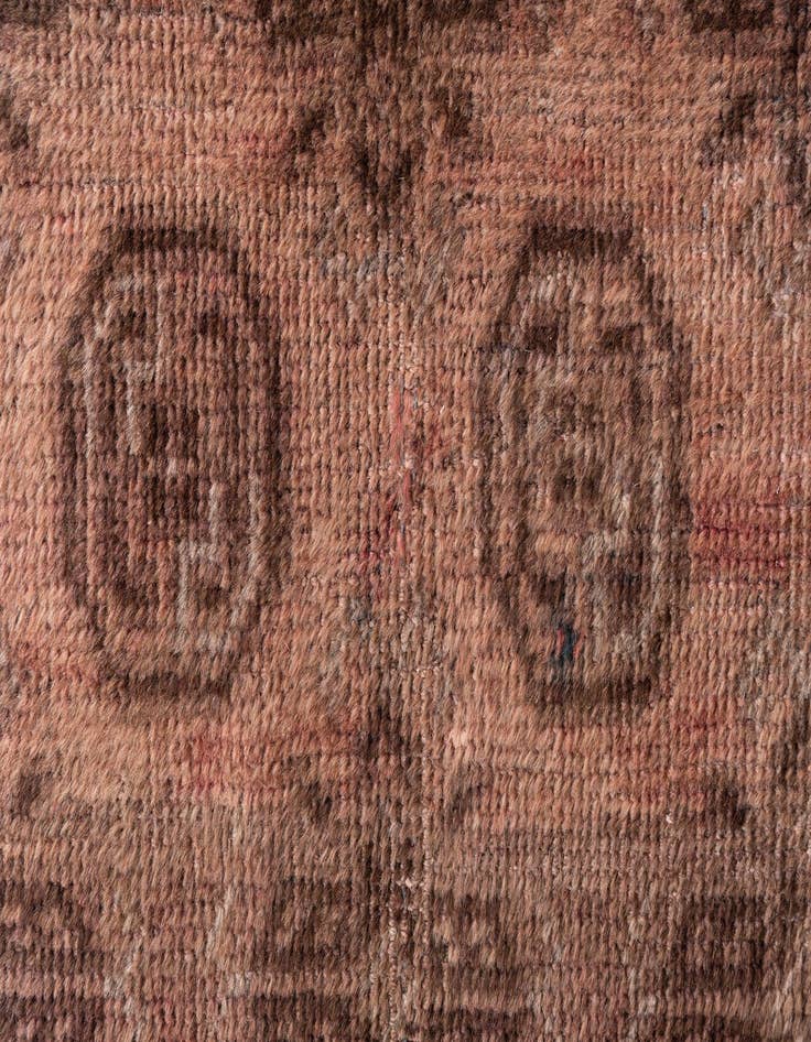 Detail image of 2' 7 x 9' 3  Hand Knotted Ultra Vintage Persian Wool Runner Rug