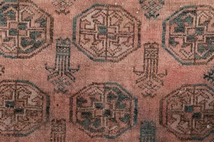 2' 4 x 6' Hand Knotted Ultra Vintage Persian Wool Runner Rug