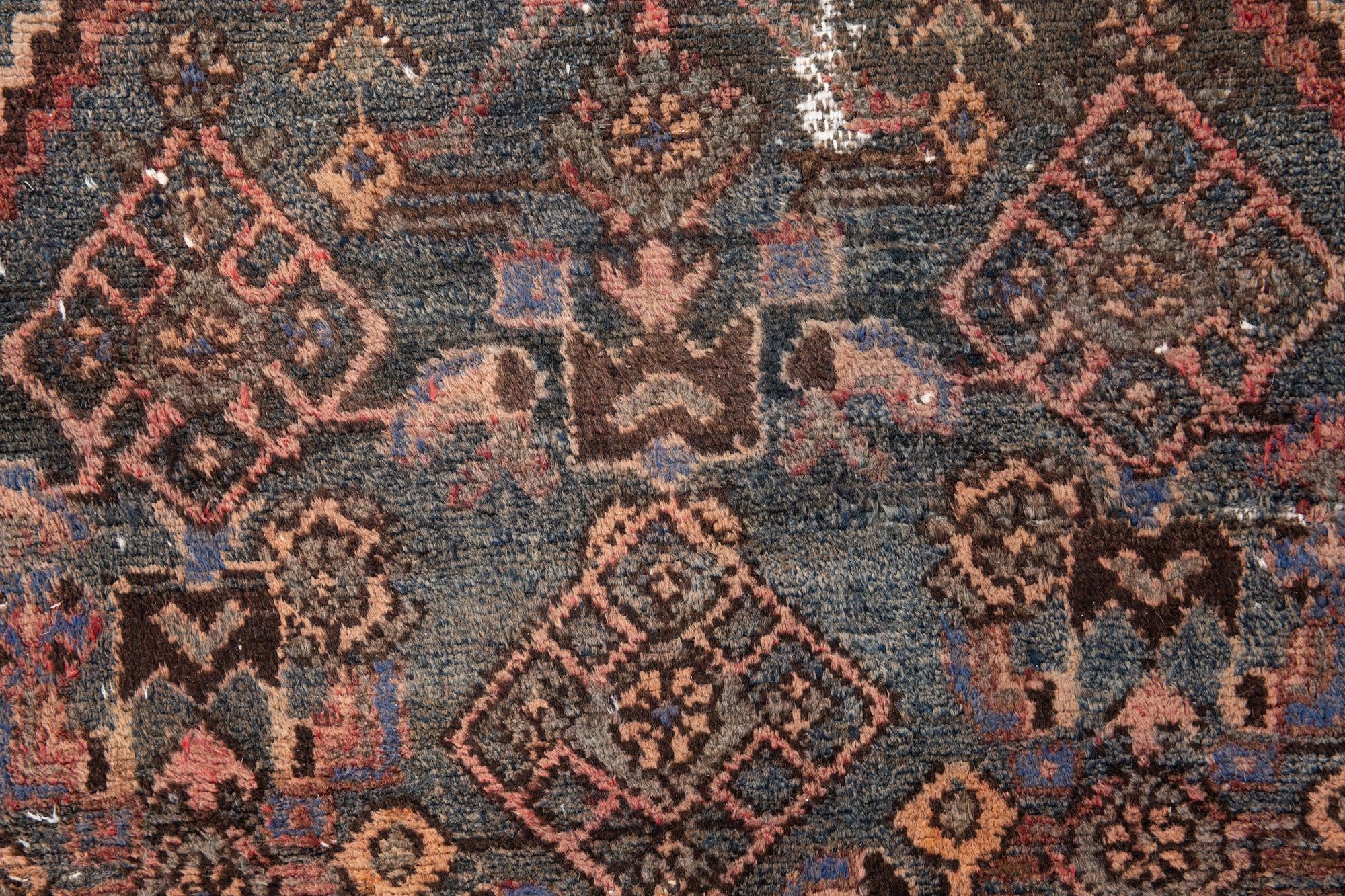3' 1 x 6' 3 Hand Knotted Ultra Vintage Persian Wool Runner Rug