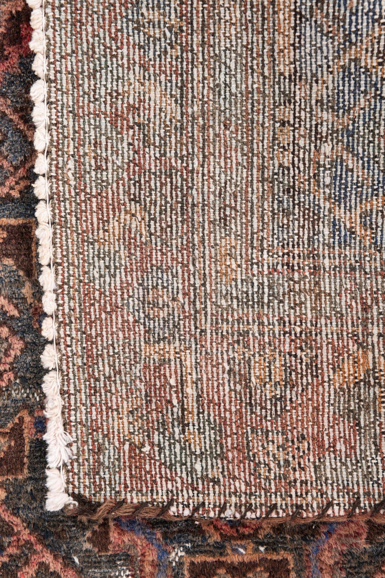 3' 1 x 6' 3 Hand Knotted Ultra Vintage Persian Wool Runner Rug