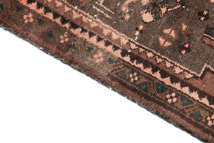 Detail image of 2' 9 x 6' 3 Hand Knotted Ultra Vintage Persian Wool Runner Rug