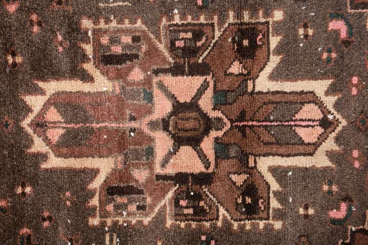 2' 9 x 6' 3 Hand Knotted Ultra Vintage Persian Wool Runner Rug