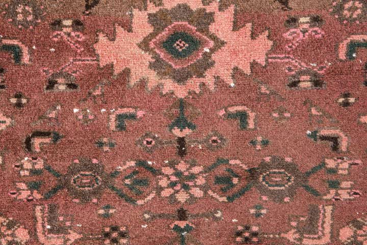 2' 9 x 6' 3 Hand Knotted Ultra Vintage Persian Wool Runner Rug