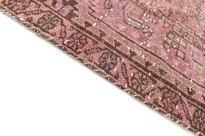 2' 5 x 9' 4 Hand Knotted Ultra Vintage Persian Wool Runner Rug