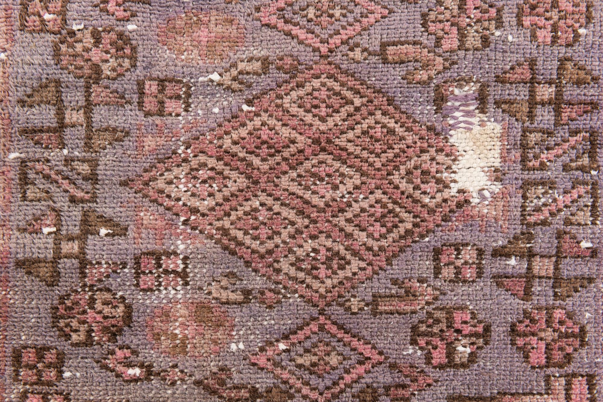 2' 5 x 9' 4 Hand Knotted Ultra Vintage Persian Wool Runner Rug