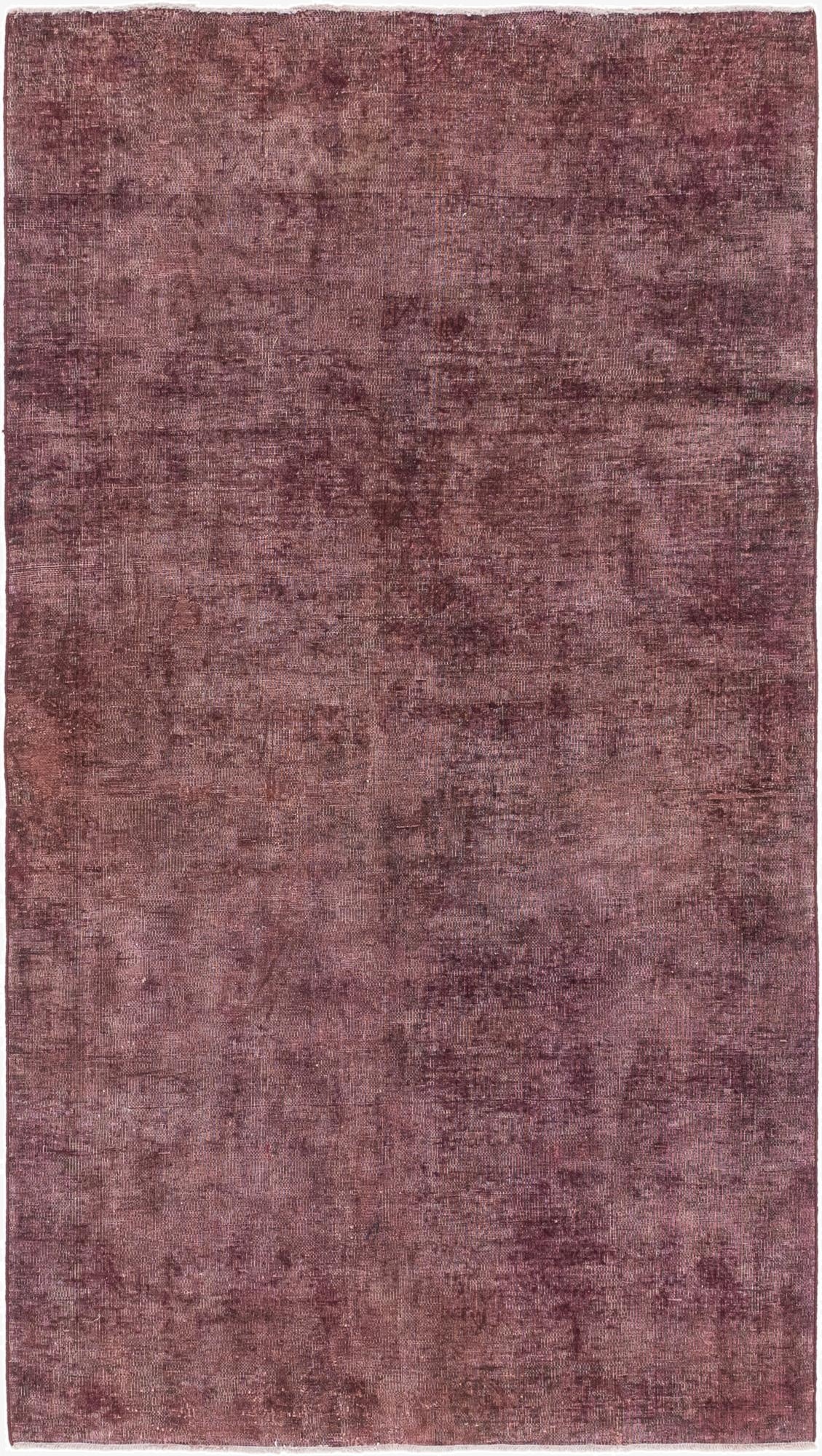 132cm x 240cm  Hand Knotted Ultra Vintage Persa Wool Pasillera Alfombra