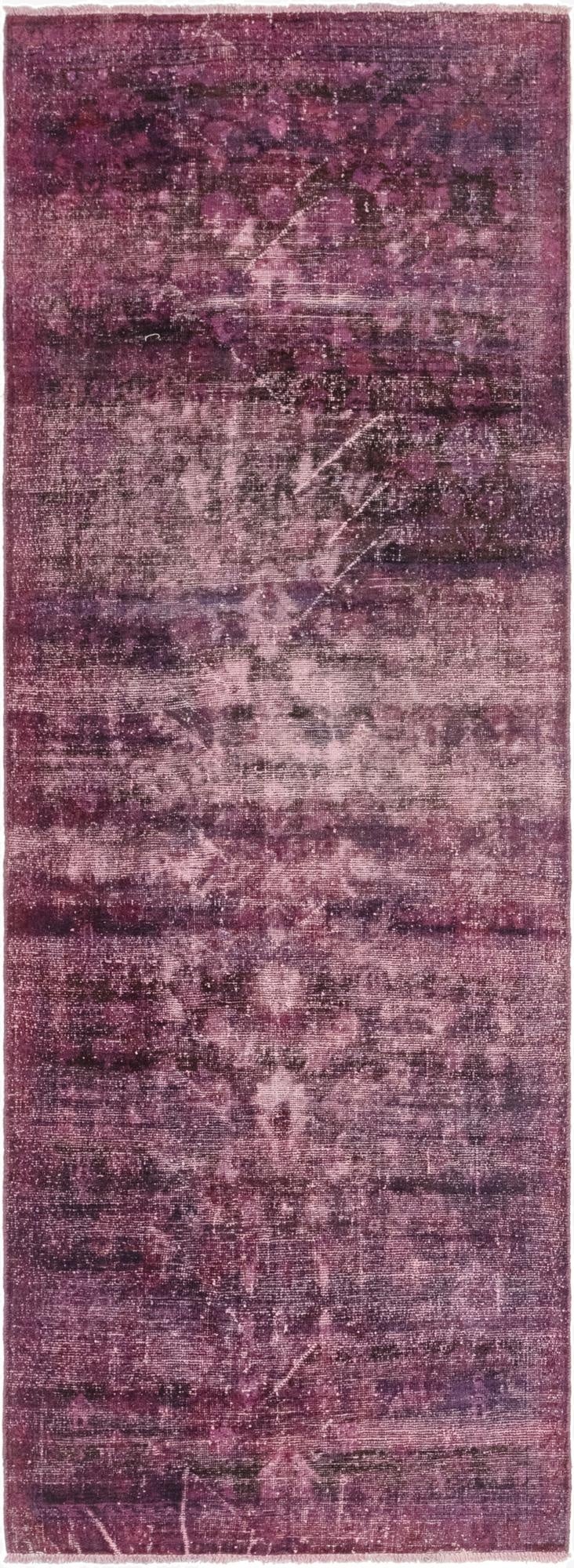 Primary image 3' 8 x 10' 4  Hand Knotted Ultra Vintage Persian Wool Runner Rug