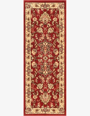 Burgundy Yasmin Runner Rug