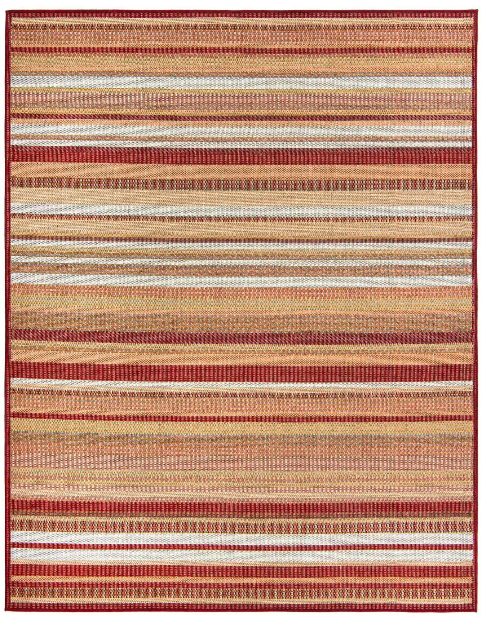 7' 10 x 7' 10 Easy-Clean Baja Indoor / Outdoor Square Rug