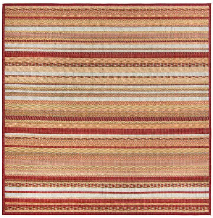 7' 10 x 7' 10 Easy-Clean Baja Indoor / Outdoor Square Rug