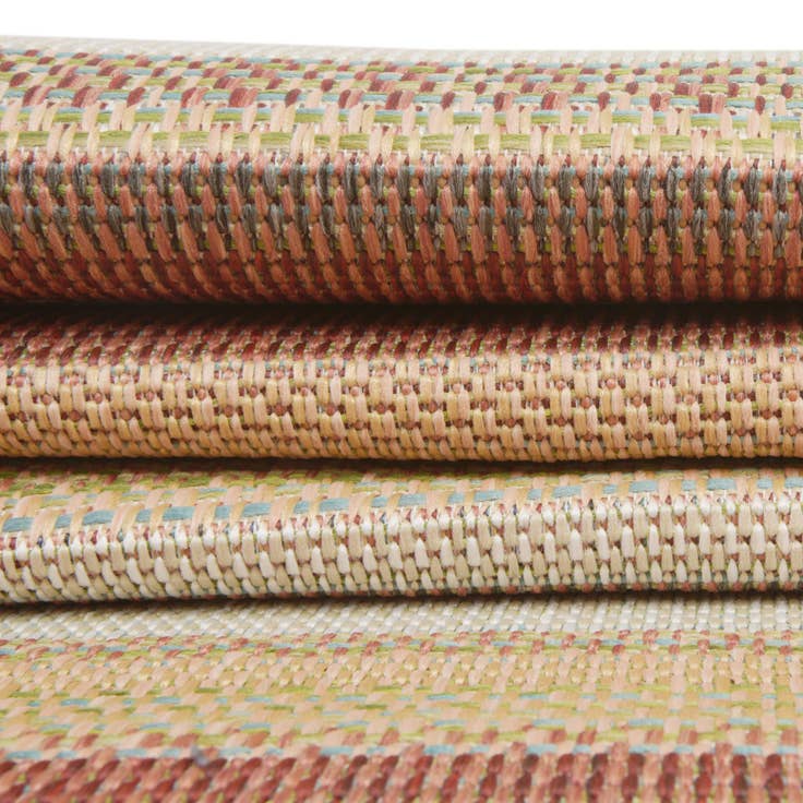 Detail image of 5' 3 x 5' 3 Easy-Clean Baja Indoor / Outdoor Square Rug