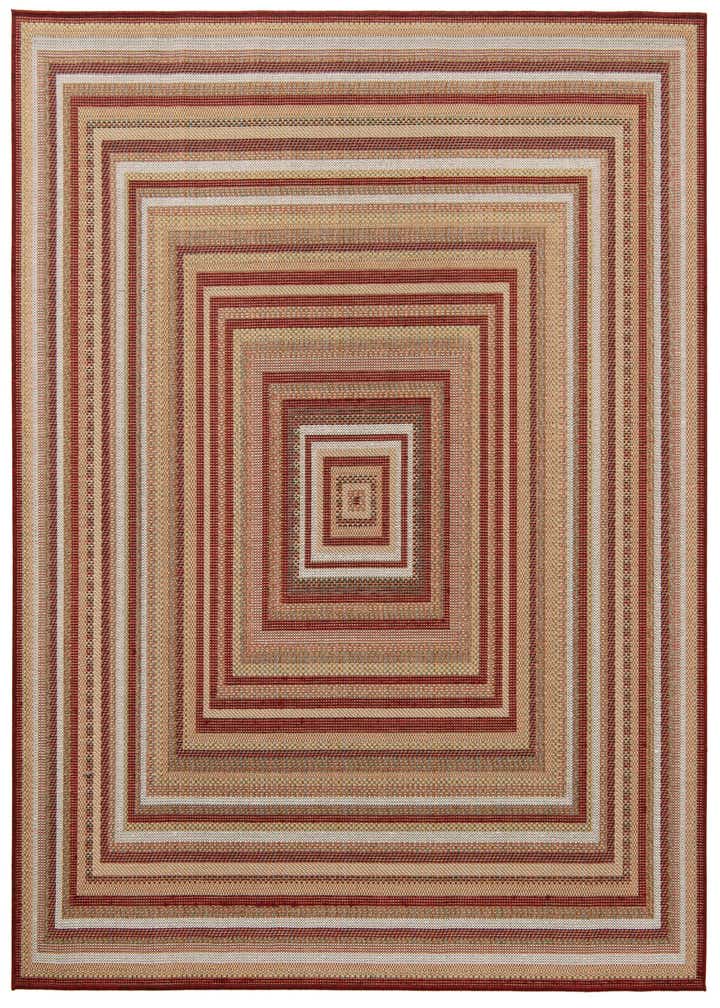 7' 10 x 7' 10 Easy-Clean Baja Indoor / Outdoor Square Rug