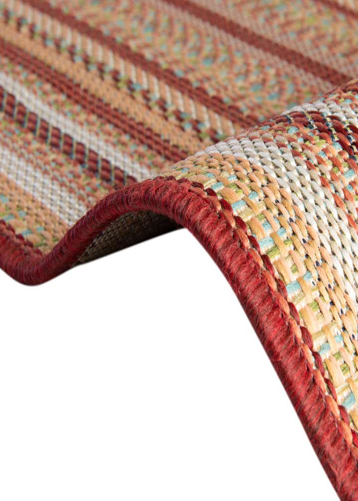 5' 3 x 5' 3 Easy-Clean Baja Indoor / Outdoor Square Rug