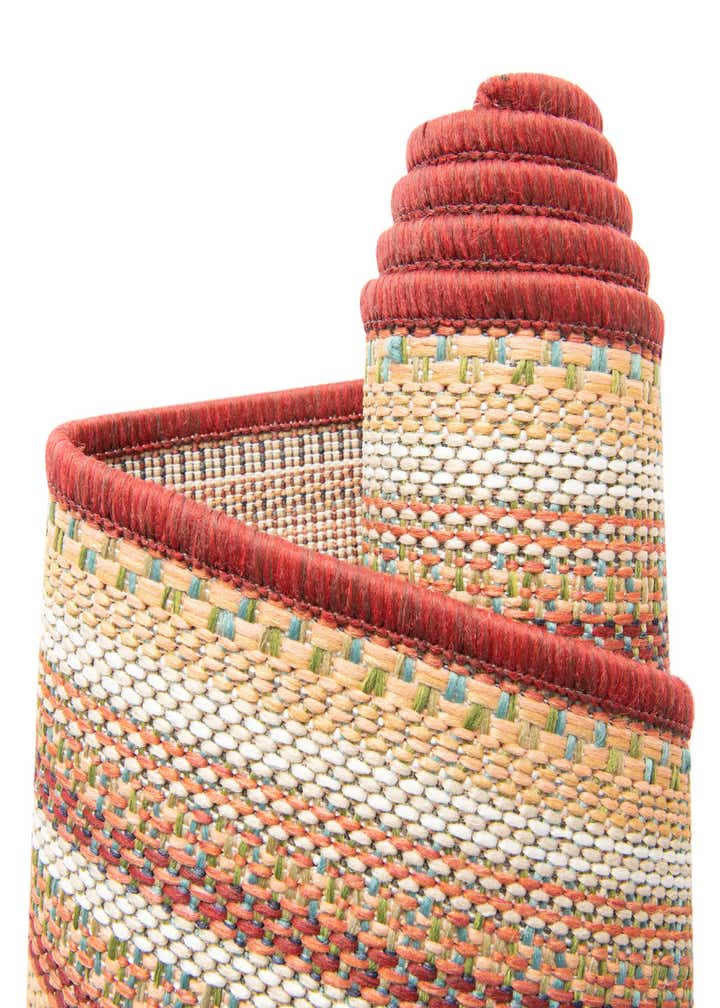 5' 3 x 5' 3 Easy-Clean Baja Indoor / Outdoor Square Rug