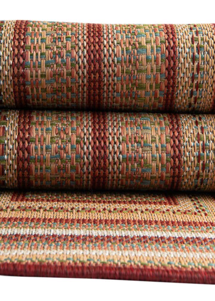 5' 3 x 5' 3 Easy-Clean Baja Indoor / Outdoor Square Rug