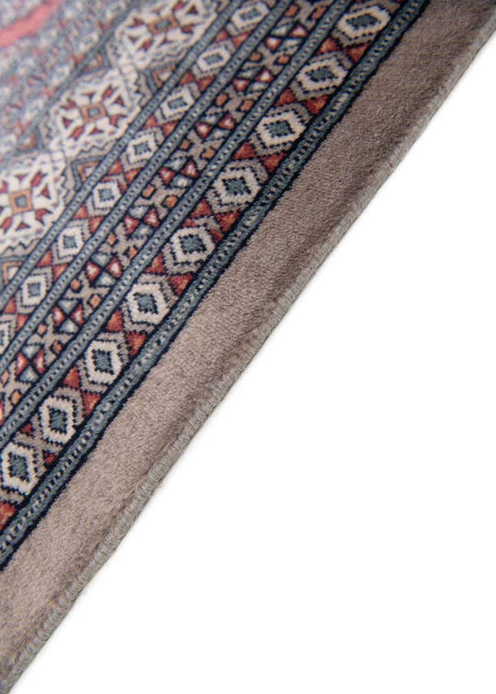 8' 4 x 8' 5 Hand Knotted Bokhara Oriental Wool Square Rug
