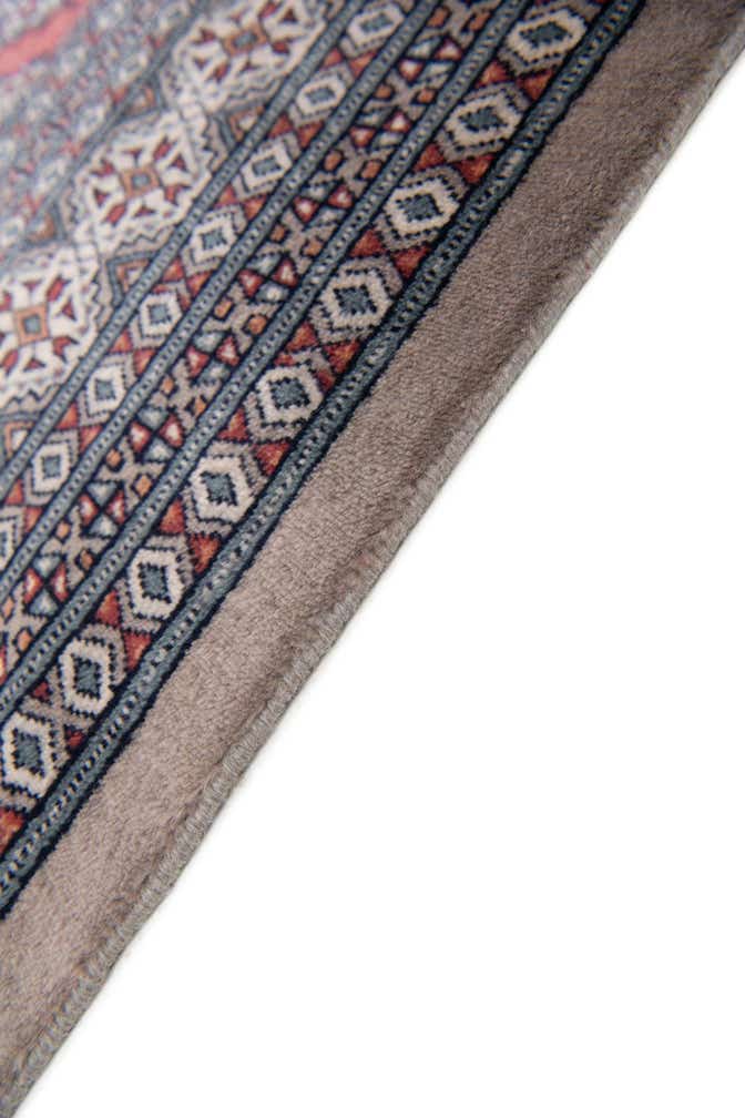 8' 4 x 8' 5 Hand Knotted Bokhara Oriental Wool Square Rug