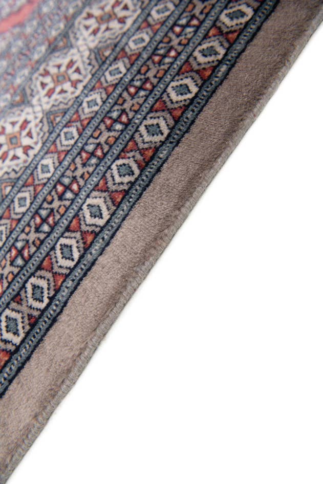 Detail image of 8' 4 x 8' 5 Hand Knotted Bokhara Oriental Wool Square Rug