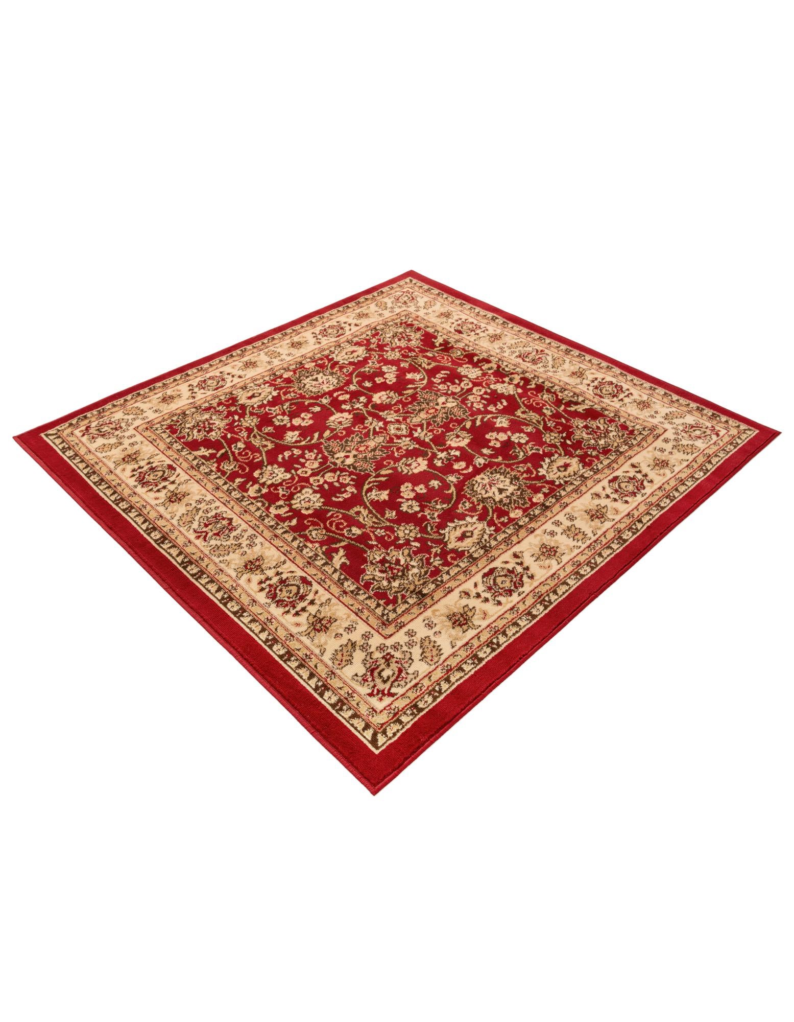 5' 3 x 5' 3 Kashan Design Square Rug