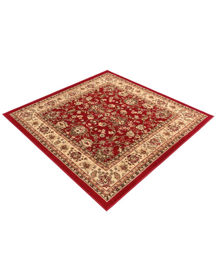 Detail image of 5' 3 x 5' 3 Kashan Design Square Rug