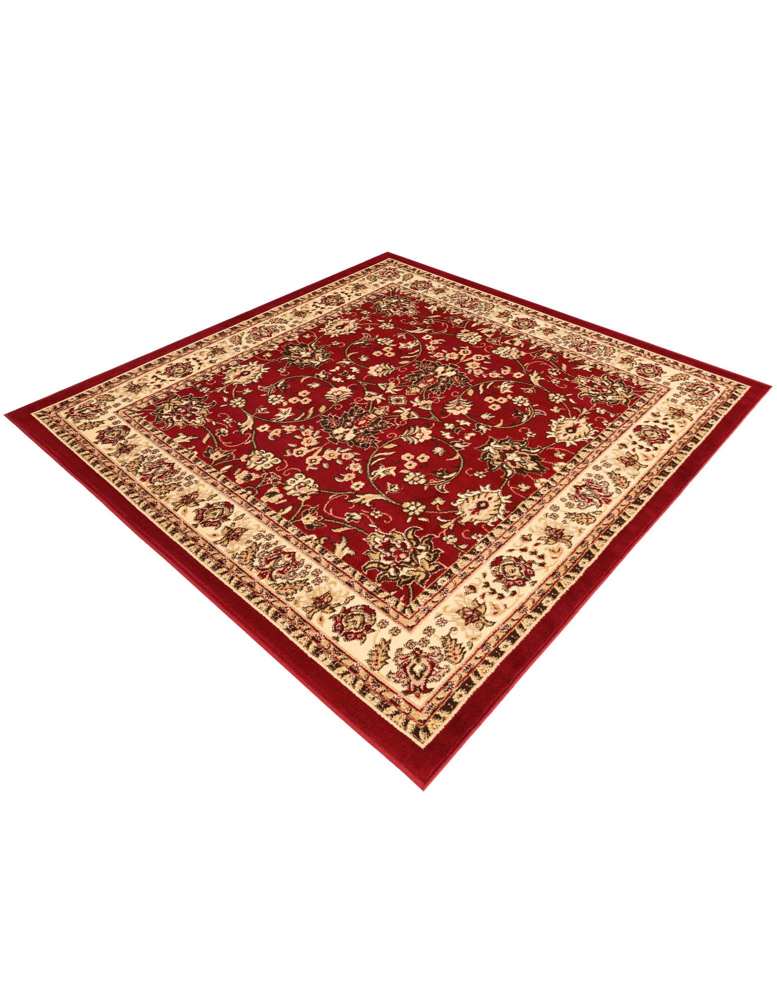 6' x 6' Kashan Design Square Rug