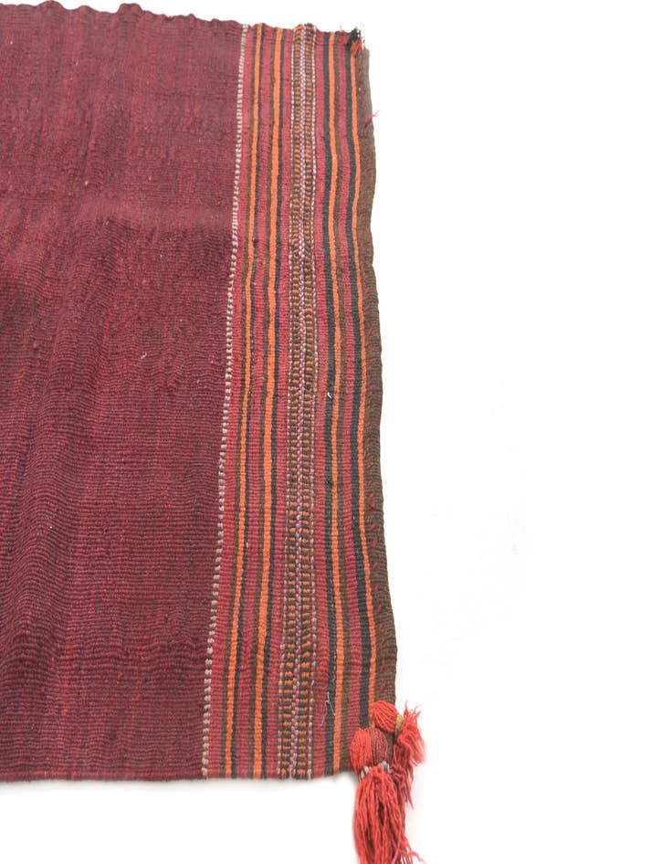 Detail image of 3' 4 x 3' 6  Hand Woven Kilim Afghan Wool Square Rug