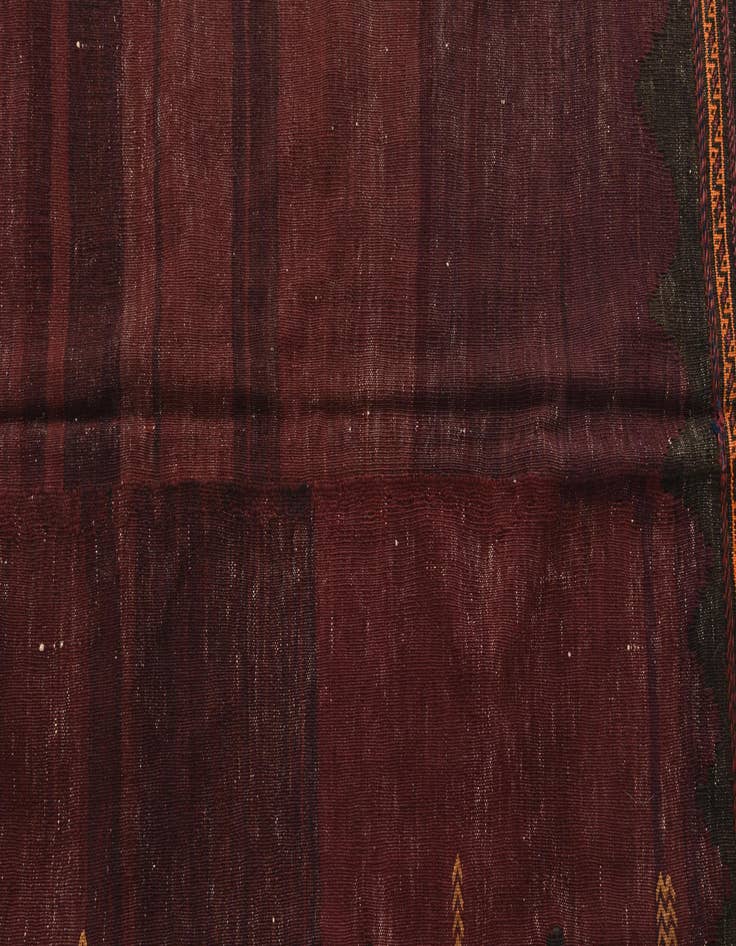 Detail image of 4' 2 x 4' 6  Hand Knotted Kilim Fars Persian Wool Square Rug