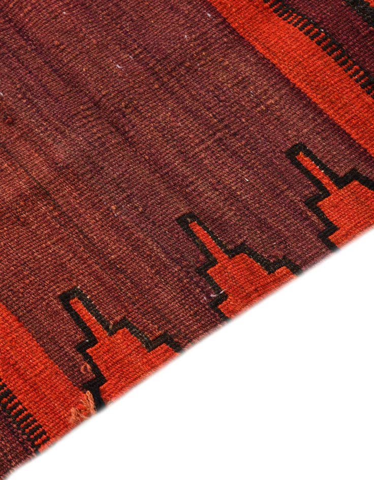 Detail image of 3' 4 x 3' 7  Hand Woven Kilim Fars Wool Square Rug
