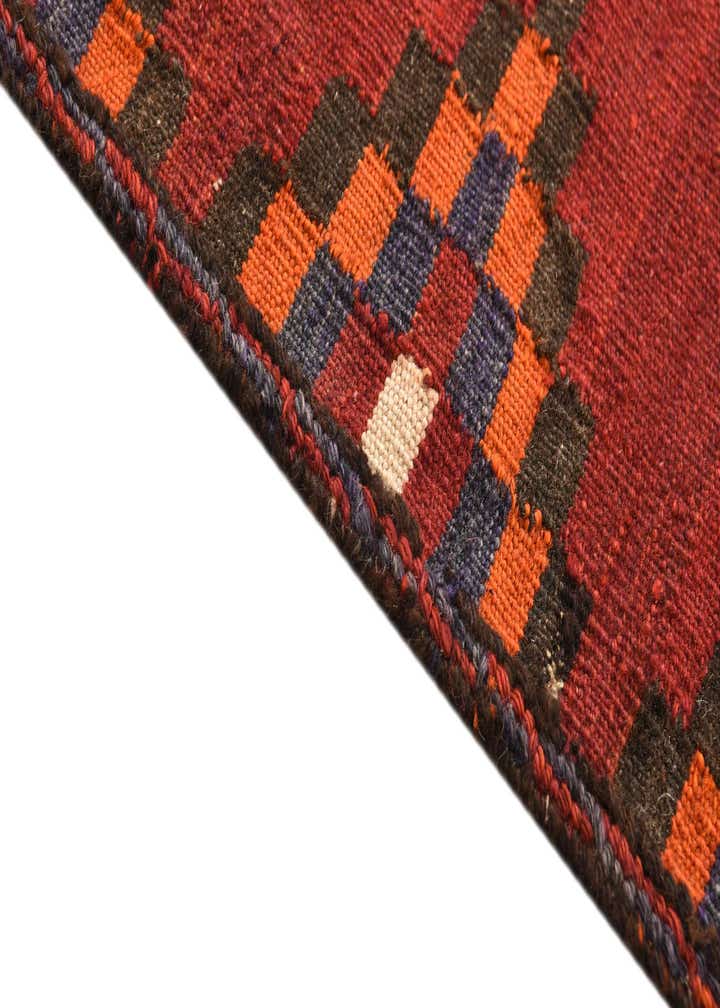 5' x 5' 2 Hand Woven Kilim Fars Wool Square Rug