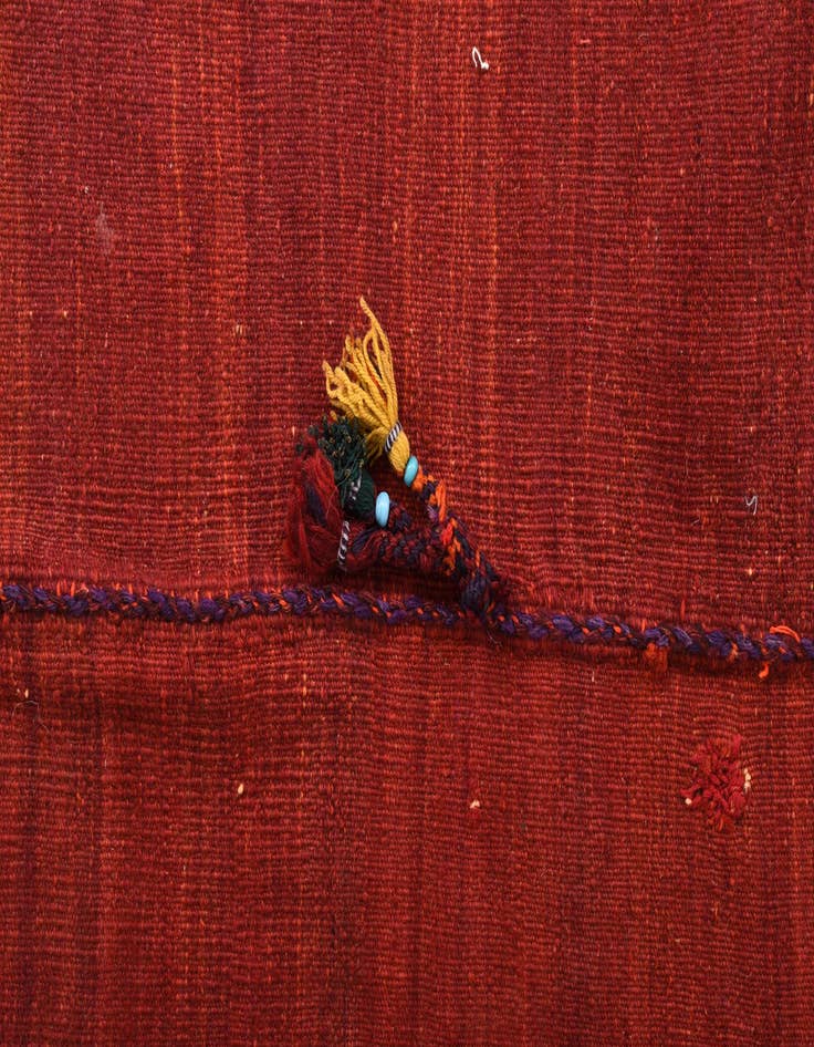 Detail image of 5' x 5' 2  Hand Woven Kilim Fars Wool Square Rug