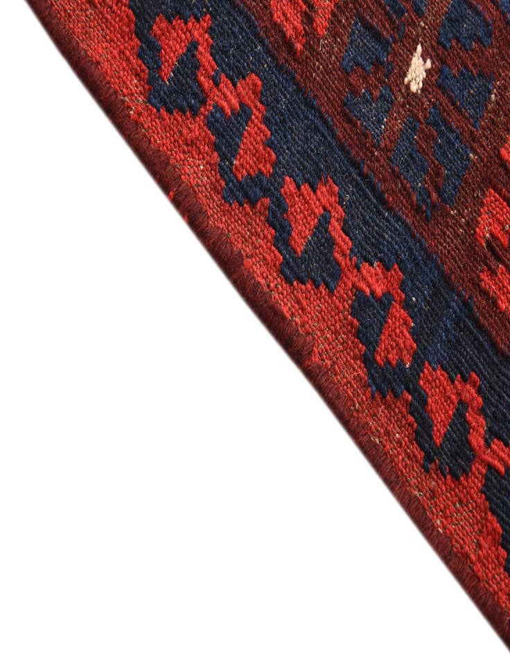 Detail image of 4' x 4'  Hand Woven Kilim Fars Wool Square Rug