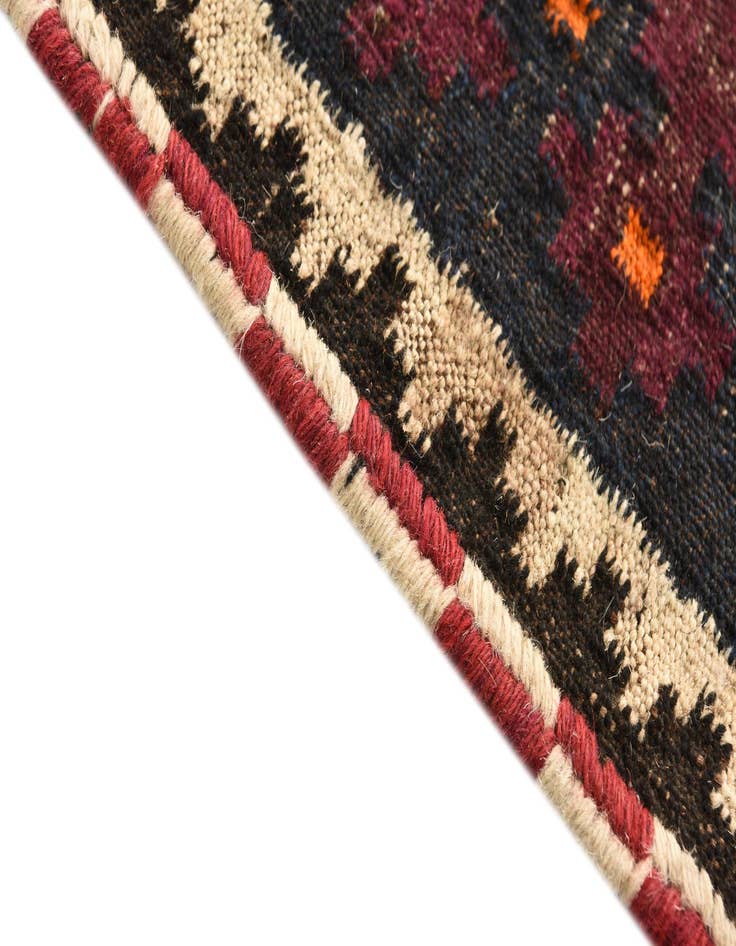 Detail image of 4' 5 x 4' 8  Hand Woven Kilim Fars Wool Square Rug