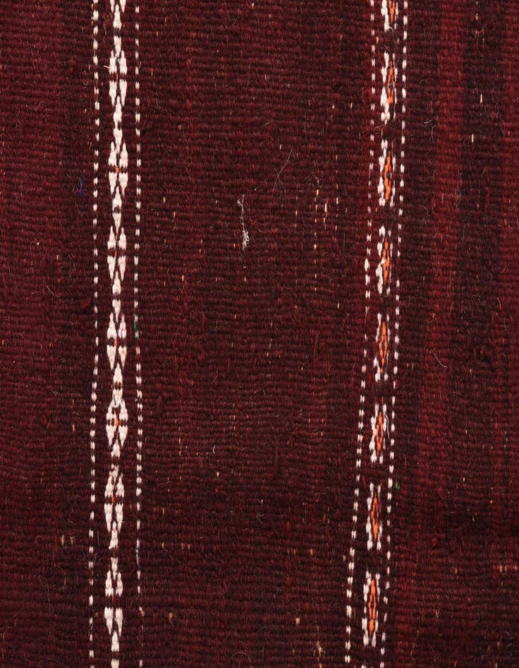 Detail image of 4' 2 x 4' 5  Hand Woven Kilim Fars Wool Square Rug