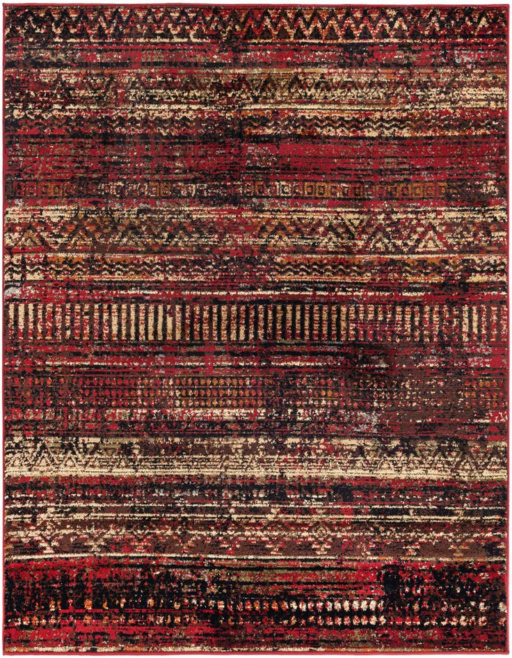 Detail image of 5' 3 x 5' 3 Saturn Square Rug