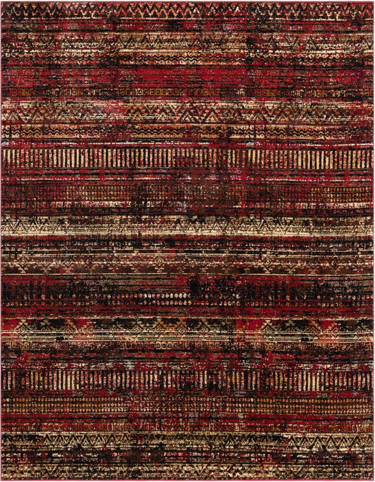 Detail image of 7' 10 x 7' 10 Saturn Square Rug