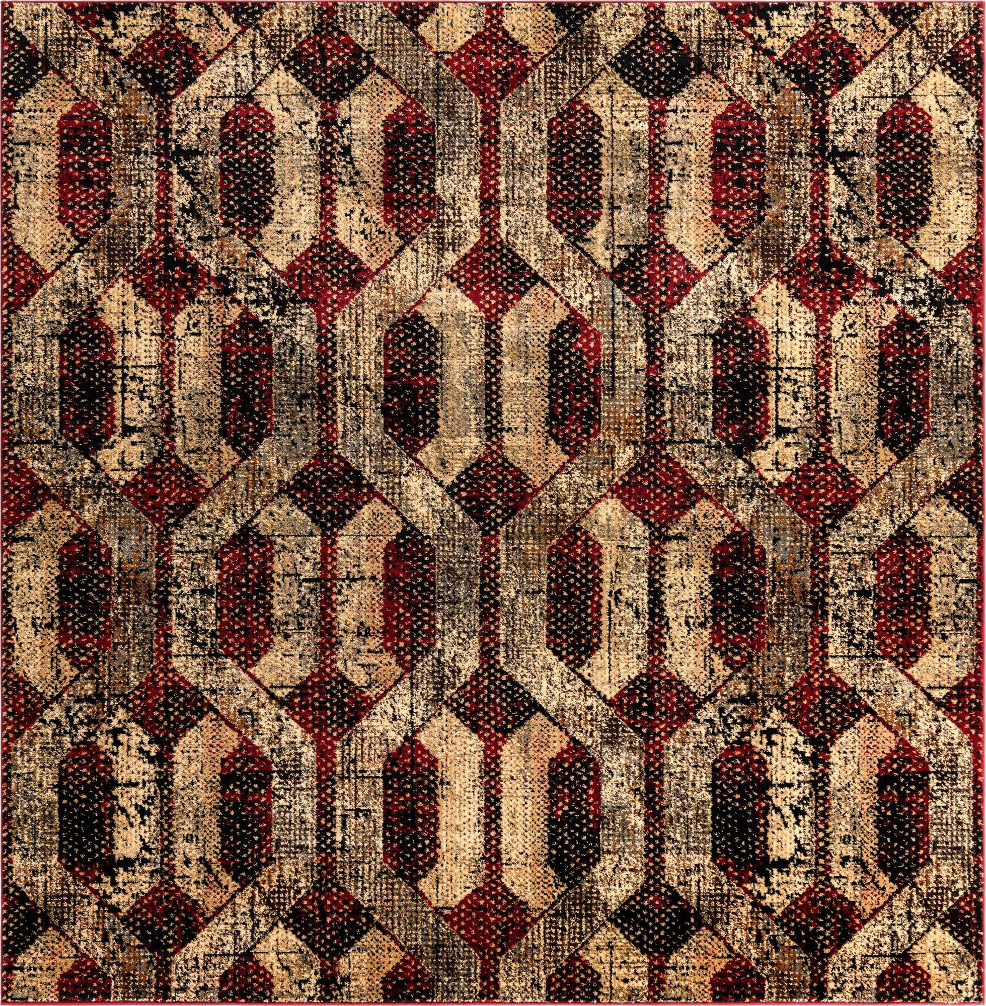 7' 10 x 7' 10 Saturn Square Rug