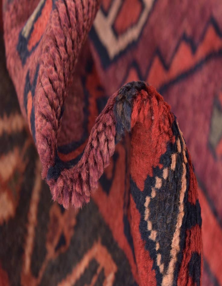 Detail image of 4' 7 x 4' 7 Shiraz Wool Square Rug