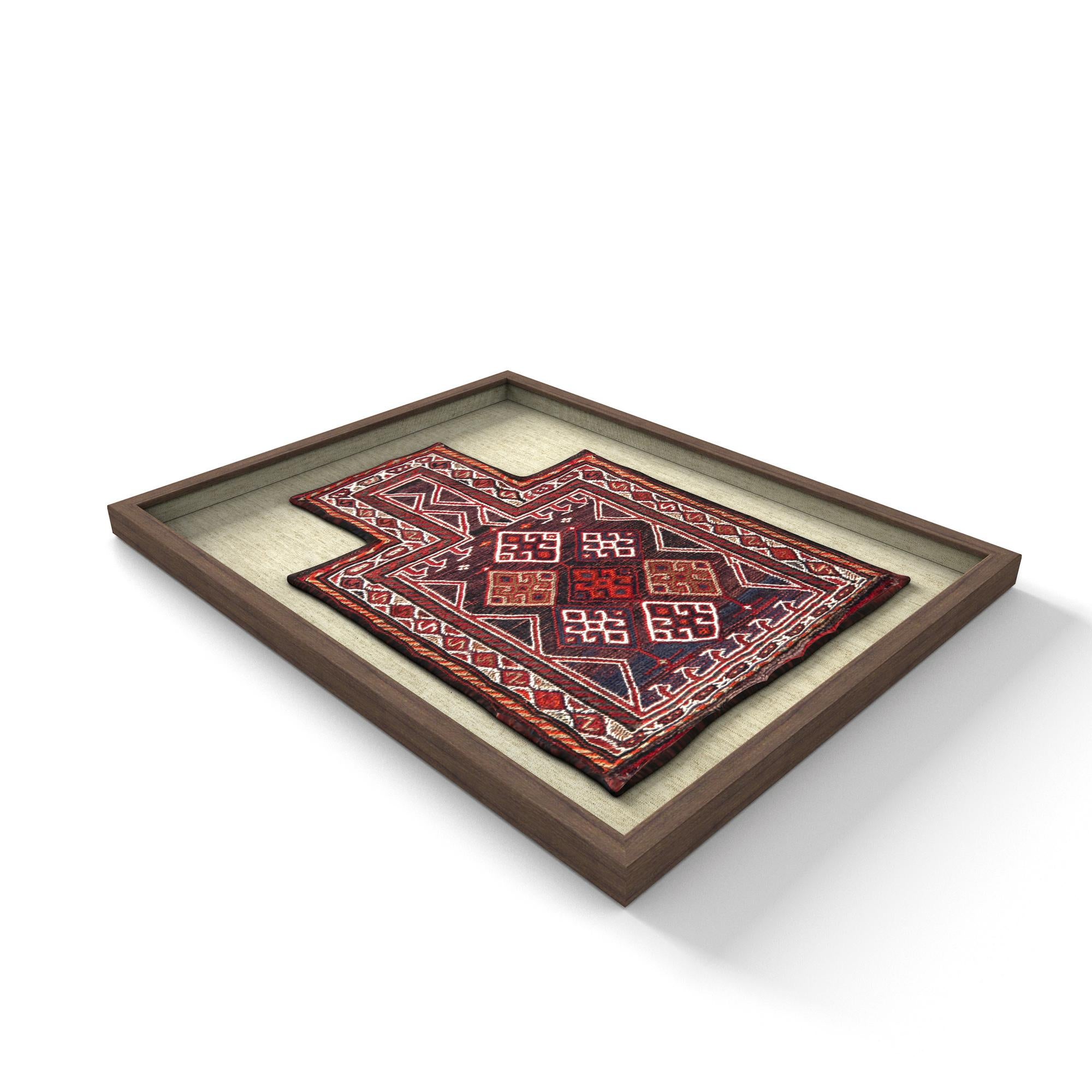 1' 5 x 1' 10 Textile Wall Art Square Rug