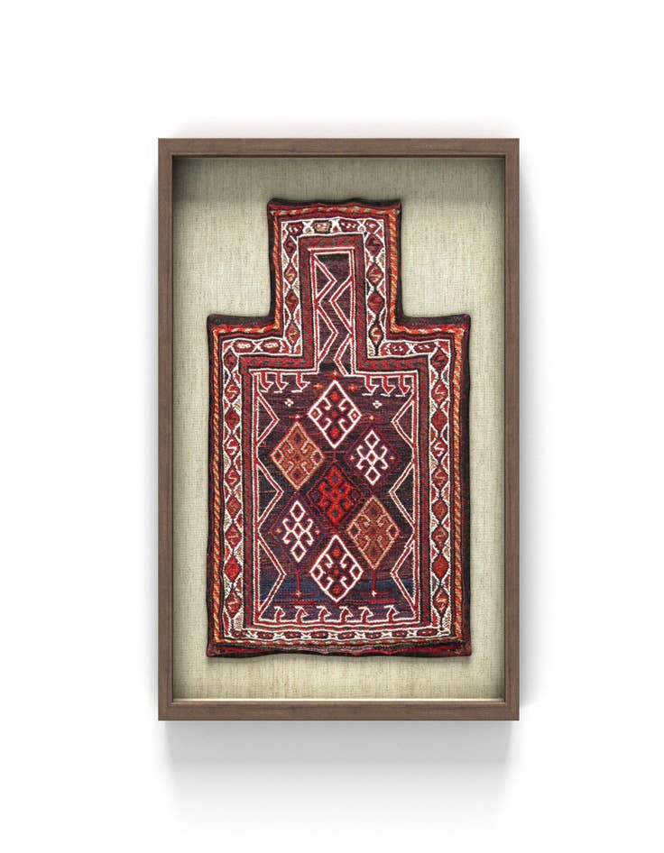 Detail image of 1' 5 x 1' 10 Textile Wall Art Square Rug