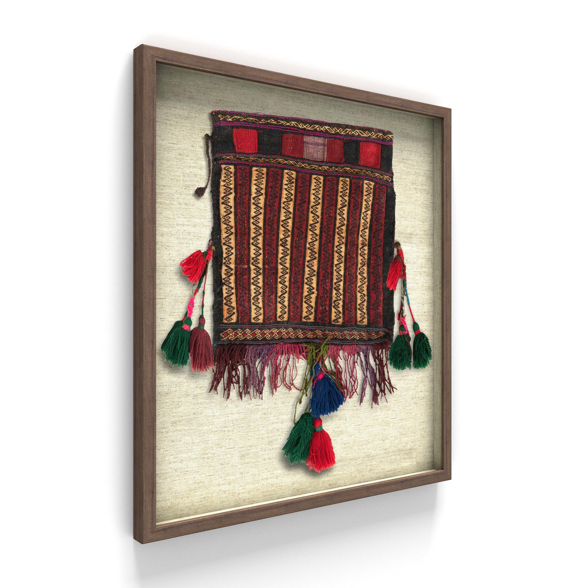 1' 8 x 2' 4 Textile Wall Art Square Rug