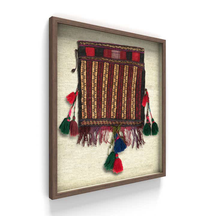 1' 8 x 2' 4 Textile Wall Art Square Rug