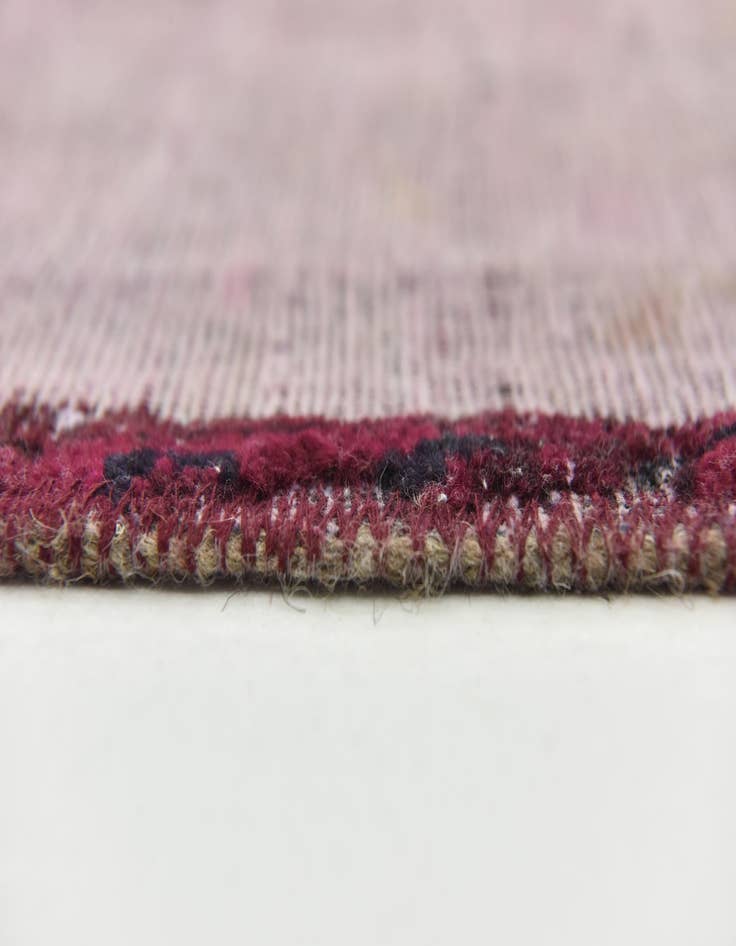 Detail image of 6' 8 x 6' 10  Hand Knotted Ultra Vintage Persian Wool Square Rug