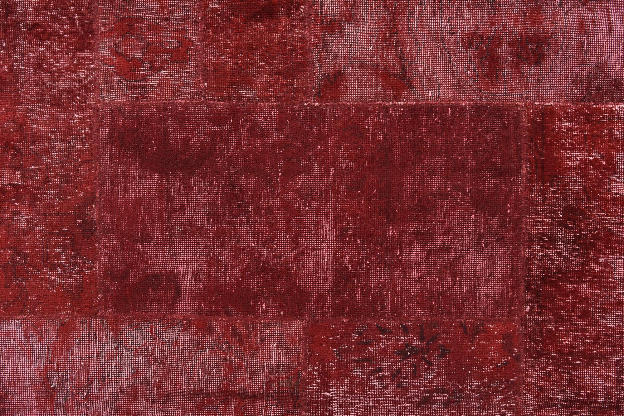 9' 10 x 10' Hand Knotted Ultra Vintage Persian Wool Square Rug