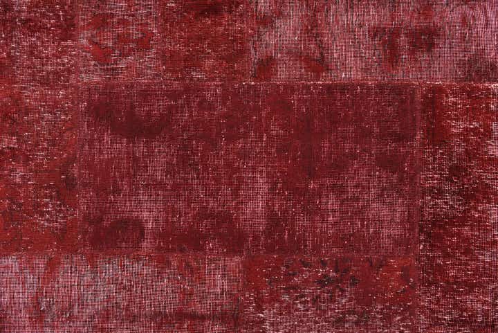 9' 10 x 10' Hand Knotted Ultra Vintage Persian Wool Square Rug