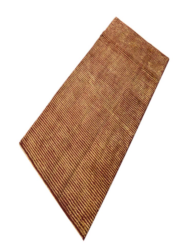 Detail image of 2' 4 x 4' 8  Hand Knotted Nepal Runner Rug