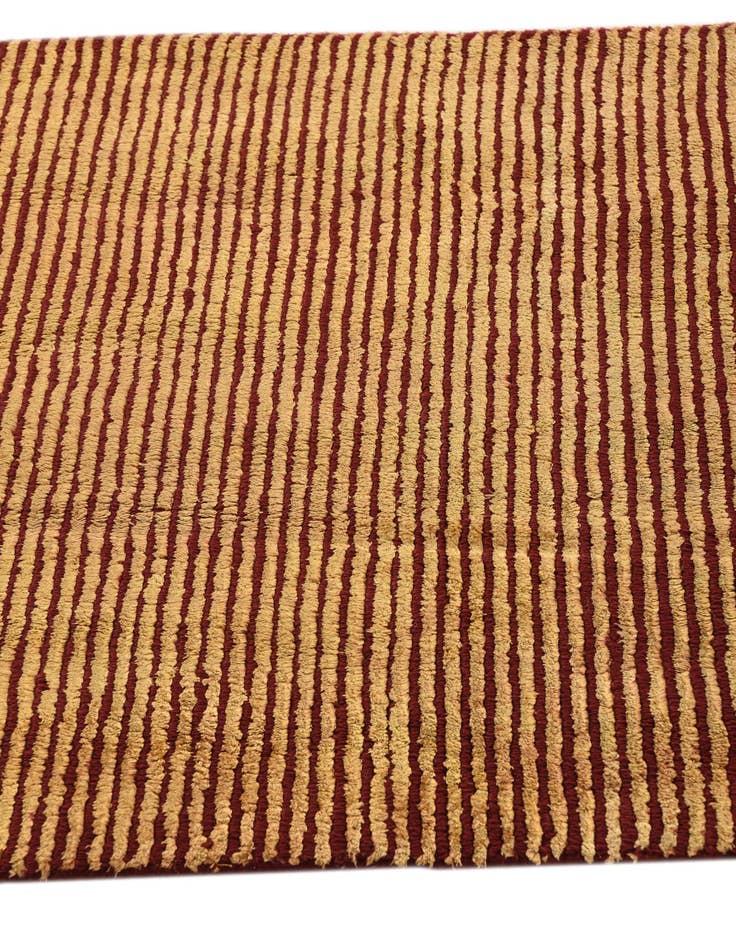 Detail image of 2' 4 x 4' 8  Hand Knotted Nepal Runner Rug