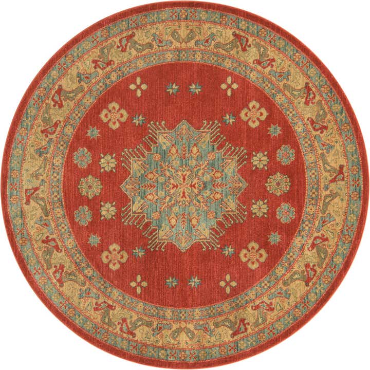 6' x 6' Calistoga · Medallion rug