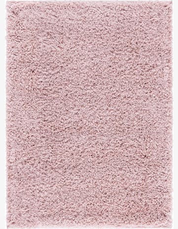 2' x 3' Calvert · Solid Shag Rug, pink