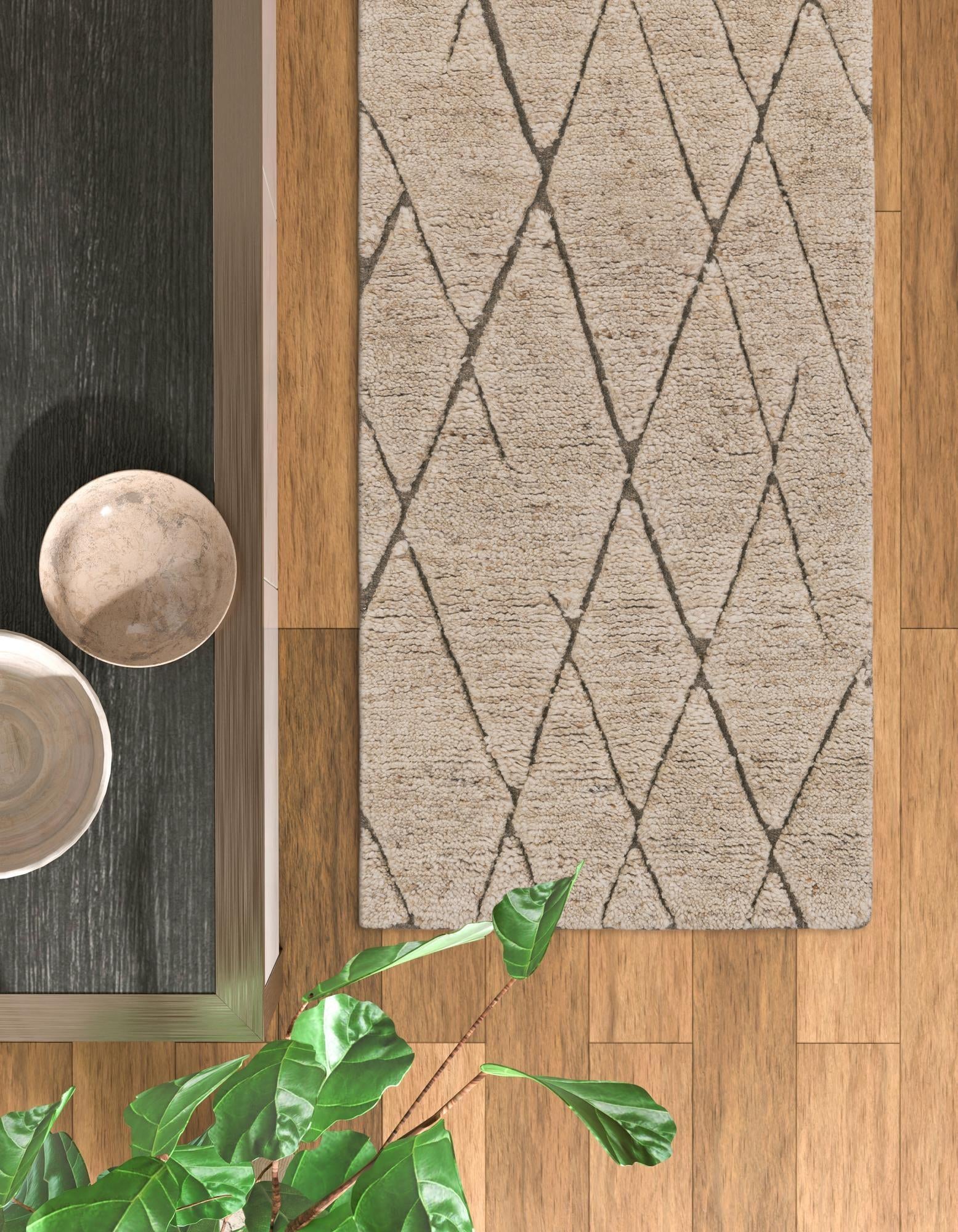 2' 7 x 10' Atlas Moroccan Wool Runner Rug
