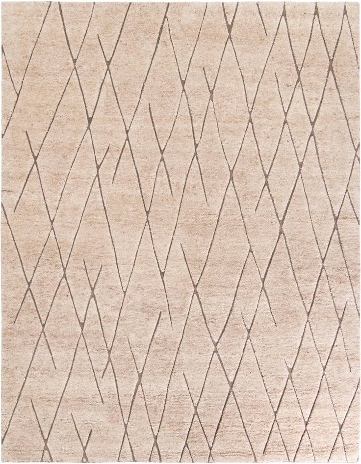 Detail image of 10' x 10' Atlas Moroccan Wool Square Rug
